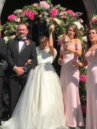 We had a number of wedding bouquets on display as well as our portfolio of wedding flowers that can also be seen at our online flower shop. Summer Wedding At Mount Juliet August 2018 Wedding Florist In Ireland Lamber De Bie