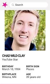 Guys I just found out I share a birthday with Chad wild clay :  r/DannyGonzalez