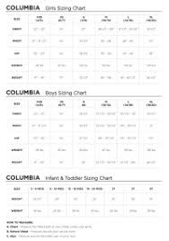 Columbia Youth Boots Size Chart Columbia Youth Shoes