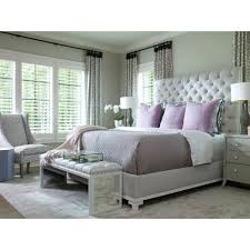 Shop bedroom furniture from our furniture catalog that offers a wide range of bedroom furnishing products. Vanguard Blair Grey Upholstered Tufted Mirror Panel Maple Wood Bench Large Luxury Bedroom Design Luxurious Bedrooms Vintage Bedroom Styles