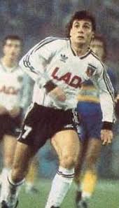Así luce la camiseta conmemorativa de colo colo para celebrar los 30 años de la libertadores 91' Marcelo Barticciotto 1989 1992 Pes Stats Database