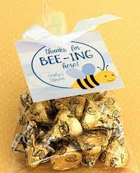 Bumble Bee Baby Shower Tags Gender Neutral Boy Girl Baby Etsy Bumble Bee Baby Shower Bee Baby Shower Theme Bee Baby Shower