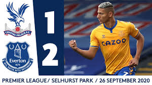 Everton will host southampton at goodison park on the opening day of the new premier league season. Crystal Palace 1 2 Everton Calvert Lewin Richarlison Extend Premier League Winning Streak Youtube