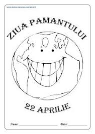 Desene De Colorat Si Planse Educative Planse De Colorat De Ziua Pamantului Earth Day Coloring Pages Earth Day Activities Earth Day Projects
