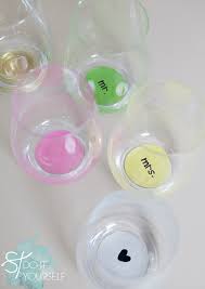Diy Painted Stemless Wine Glasses