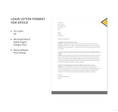 20+ Leave Letter Templates - PDF, DOC | Free & Premium Templates