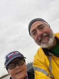 The weather was better today ￼