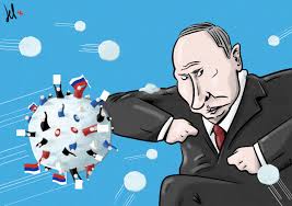 Kurz nachdem der kreml alexej nawalny einsperren ließ, veröffentlichten dessen mitstreiter neue korruptionsvorwürfe gegen russlands präsidenten. The Cartoon Movement On Twitter In Russia People Took The Streets To Protest Against The Opposition Leader Navalny S Incarceration Cartoon By Emadelrosso Https T Co 526gqeeogk Russia Navaly Russianprotests Moscow Putin Cartoon Https T