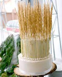 39 Of Our Favorite Ideas For Your Fall Wedding Wheat Wedding Fall Wedding Cakes Wedding Cake Inspiration