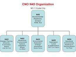 Cno N45 Organization Chart