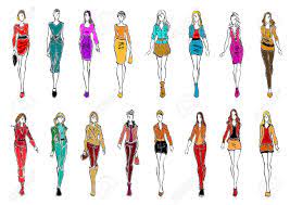 Somos uma confiável e profissional loja de moda online. Siluetas De Dibujo De Colores De Las Mujeres Jovenes Vistiendo Ropa De Moda Modelos De Manera Que Presentan Vestidos De Oficinas Elegantes Y Atuendos Casuales Para El Estilo Todos Los Dias Cesta