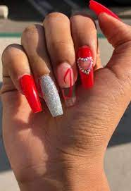 Check spelling or type a new query. Ig Beasantosf 1k Red Acrylic Nails Valentines Nails Toe Nails