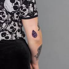 Teardrop Gem By Anya Tsyna Gem Tattoo Tattoos Cool Arm Tattoos