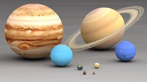 The Planets In Our Solar System In Order Of Size With Images Solar System Planets Solar System To Scale Solar System Size