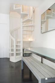 White Spiral Staircase White Spiral Staircases Spiral Merdiven Portatif Merdiven Konteyner Ev