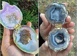 Engagement Crystals Wedding Rings