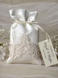 Wedding Thank You Favors Vintage Satin Bag In 2020 Wedding Gift Bags Lace Bag Vintage Wedding Favors