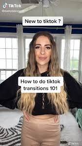 How To Do Transitions 101 To Tiktok Video Social Media Marketing Blog Social Media Tips Social Media