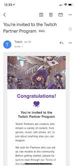 Well, now your question might be is how to become a twitch partner. Brandon Hong On Twitter I M So Excited To Become A Verified Twitch Partner Looking To Stream Again Sometime Soon And Bring New Emotes To The Channel Drop A Follow At Https T Co Xdxgk5wmba For