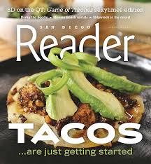 San Diego Reader Taco Issue San Diego Reader