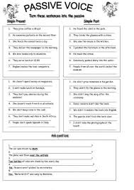 гдз по английскому языку 4 класс Fly High Activity Book Passive Voice In Past Worksheets Active And Passive Voice Active Voice The Voice