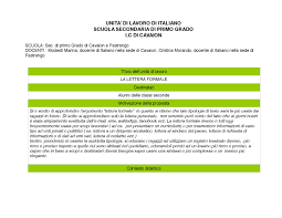 Uda Lettera Formale Mat Ita By Reteontheroad Issuu