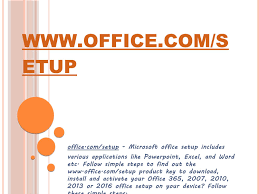 Utilisez en mode cloud la célèbre suite bureautique de microsoft : Www Office Com Setup Sign In Enter Product Key Install Office 365 Or 2016 By Charlienoahim Issuu