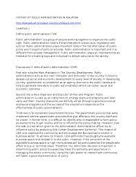 The accelerated master of public administration distance learning program is offered by csulb's graduate center for public policy and administration in partnership with the college of professional and international education (cpie). Doc History Of Public Administration In Malaysia Athirah Che Academia Edu