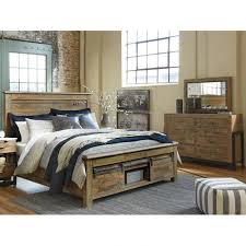 Rustic Industrial Best Bedroom Set For Your Home Ashley Sommerford Queen Storage Bedroom Set Wee Bedroom Sets Queen Bedroom Set Bedroom Furniture Sets