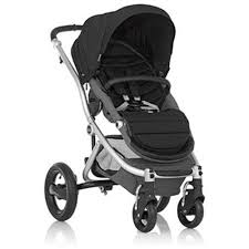 Britax Affinity Complete Stroller Black Silver Baby Strollers Stroller Britax Double Stroller