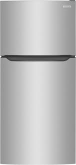 Frigidaire ovens look nearly the same across the models available in the gallery and professional collections. Frigidaire 18 3 Cu Ft Top Freezer Refrigerator Stainless Steel Fftr1835vs