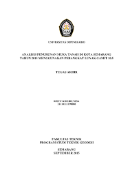 Bupati subang @haji_ruhimat memimpin upacara puncak peringatan hari santri nasional tingkat kabupaten subang, kamis. Geodetic Deformation Analysis Research Papers Academia Edu