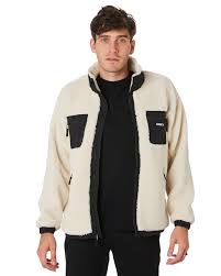 out there sherpa mens jacket