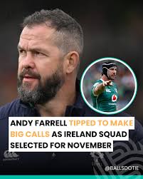 Some big names are back in the mix... ☘ Full story in the comments #ireland  #rugby