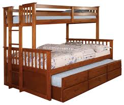 The solid wood extra long twin bunk beds are offered in a wider array of designs and varieties of wood. Chaparral Extra Long Twin Over Queen Combo Bunk Bed Transitional Bunk Beds By Totally Kids Fun Furniture Toys Houzz