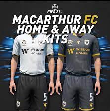 In the team macarthur fc 26 players. Macarthur Fc Home Away Kit 3d Renders From Fifa21 Aleague