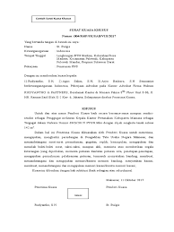 Cara membuatnya cukup mudah, apalagi kami akan memandu anda disini. Contoh Surat Kuasa Khusus Advokat