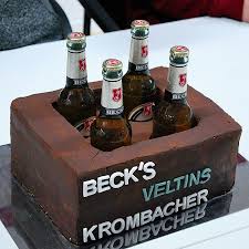 Bierkisten Torte Bier Krombacher Bier Bierkisten