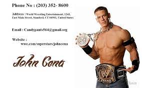 John Cena Phone Number Phone Numbers John Cena Phone