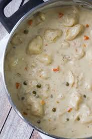 Easy Chicken And Dumplings With Biscuits Is A Simple Weeknight Dinner Recipe Using Rot Diner Recipes Creamy Chicken And Dumplings Easy Chicken Dumpling Recipes