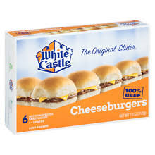 White Castle Microwaveable Cheeseburgers