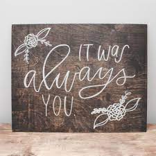 She is also named elizabeth in that show, like her character in this movie. It Was Always You Wood Sign Handmade Home Decor Handmade Home Wood Signs