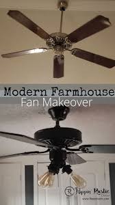 8 modern rustic ceiling fans for under 250 tag tibby design. Modern Farmhouse Ceiling Fan Makeover Diy Flippin Rustic