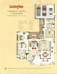 Summerlake Center Line Homes Catalina Collection Lexington First Floor Plan In Winter Garden Fl Flooring How To Plan Family Room