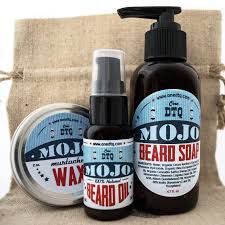 Mojo Beard And Mustache Care Kit Beard Wash 4 Fl Oz Beard Conditioning Oil 1 Fl Oz And Mustach Mustache Care Beard Grooming Kits Beard Conditioning Oil