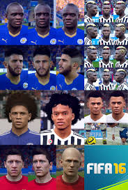 Who will be the face of ea sports' new game? Fifa 16 Face Pack 5