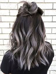 Image Result For Grey Balayage Short Hair Ombreshorthair Hair Styles Grey Ombre Hair Ombre Hair