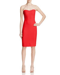 Likely Lauren Strapless Dress Knee Length Cocktail Dress Cocktail Dress Red Strapless Dress