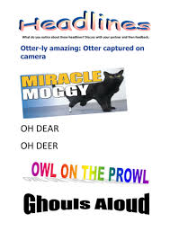 11 kids newspaper templates free sample example format download. How To Write A Good Newspaper Headline Ks2