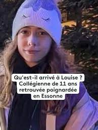 Portée disparue à la sortie de son collège d'Épinay-sur-Orge, Louise, ... |  TikTok